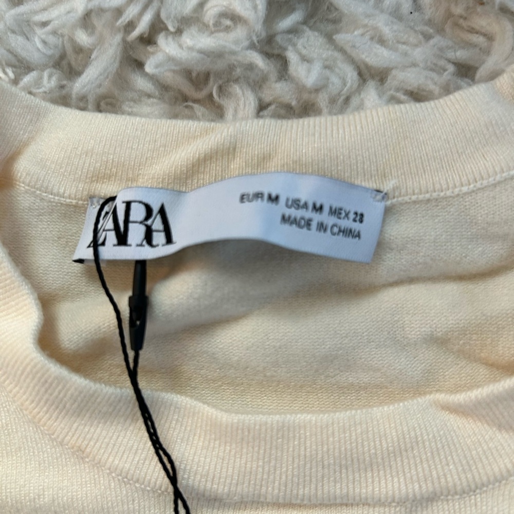 Zara Cream T-Shirt